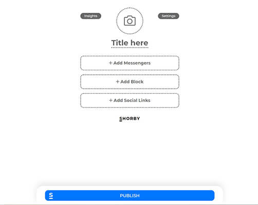 04 Micro landing page - blank example