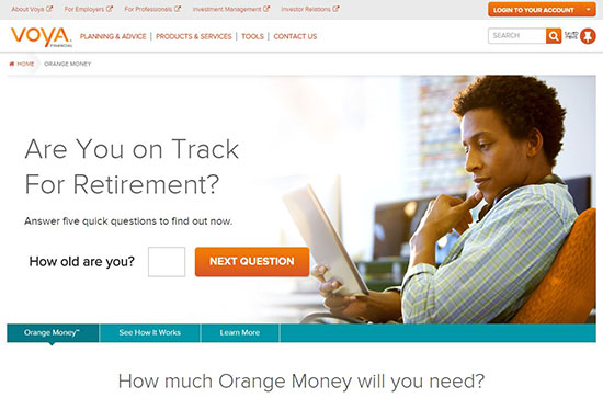 04 Voya Landing Page