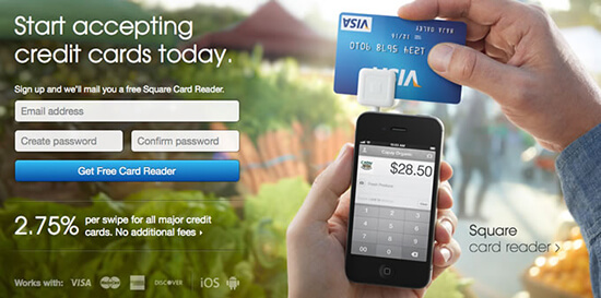 13 Square Landing Page