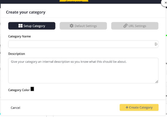 23 categories socialbee