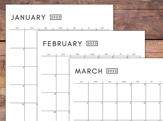 calendars