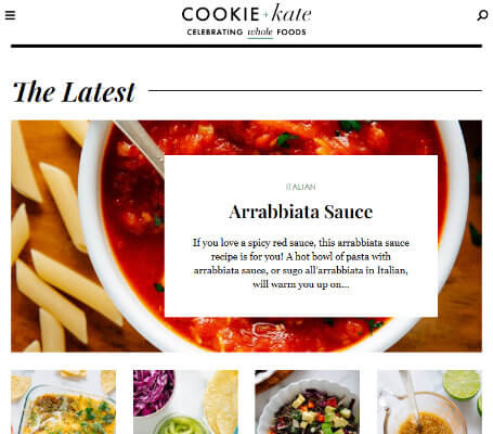 cookie and kate homepage