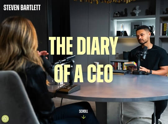 diary of a ceo homepage