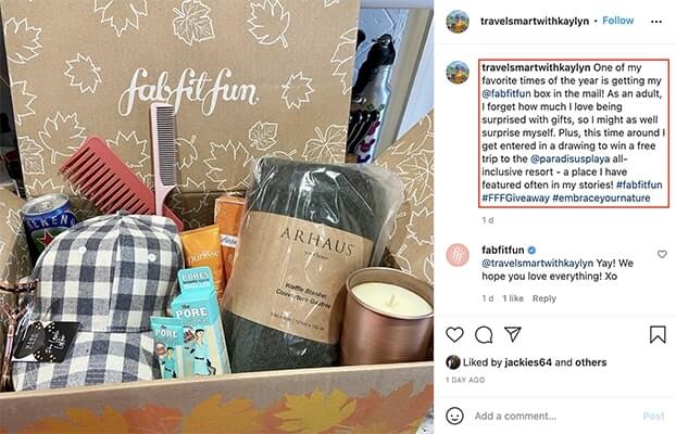 Fabfirfun user generated content