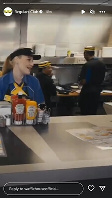 feature products using customers or models example