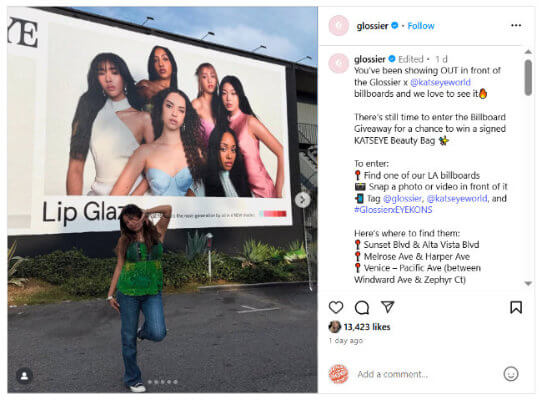 incentivize with giveaways