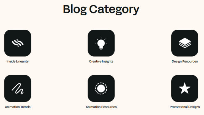 linearity blog categories