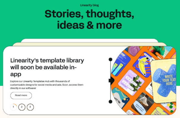 linearity featured posts