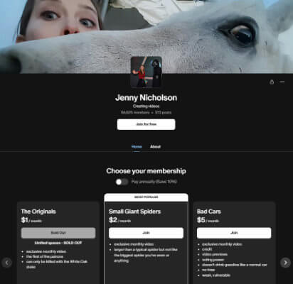 patreon jenny nicholson