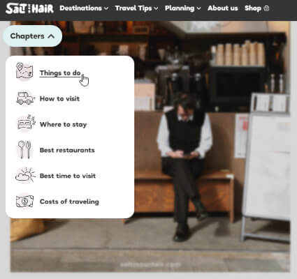 salt in our hair section selector