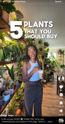 tiktok video ui