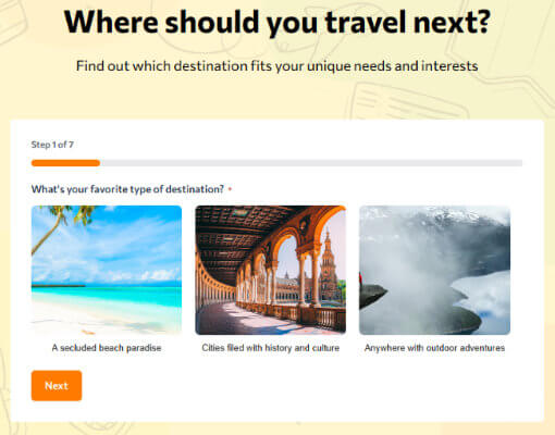 woorise quiz template