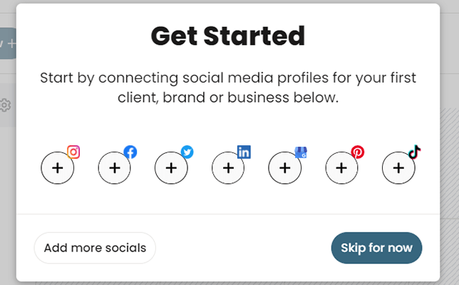 01 connect social media ccounts to pallyy