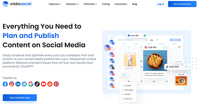 01 Vista Social Homepage