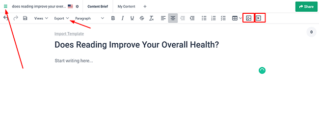 02 content editor export