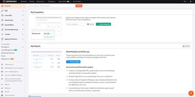 02 getting started dashboard