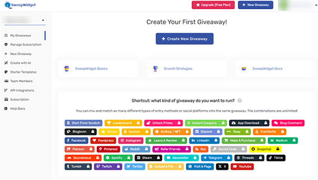 02 SweepWidget features - dashboard