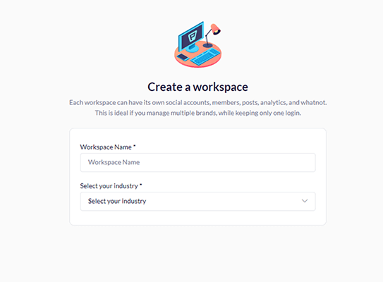 02 workspaces log in