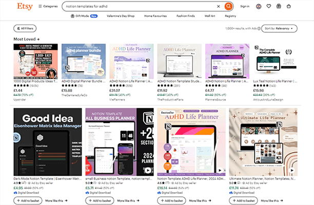03 Assess the competition - Etsy
