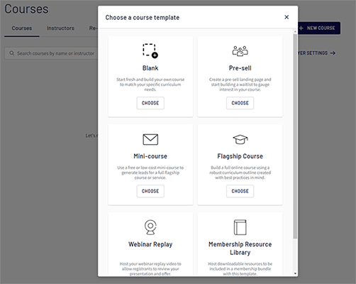 03 course builder blank template
