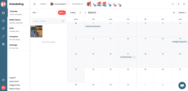 03 scheduling tab to view your calendar
