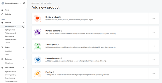 03 Step 2 - add new product