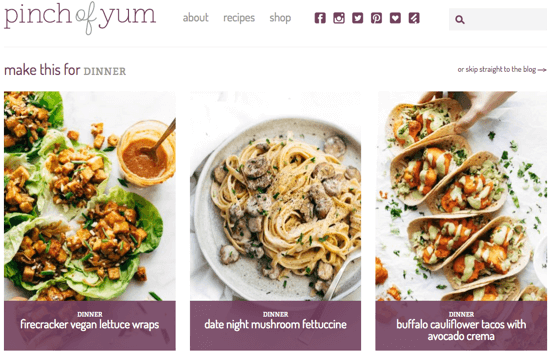 04 pinch of yum brand building