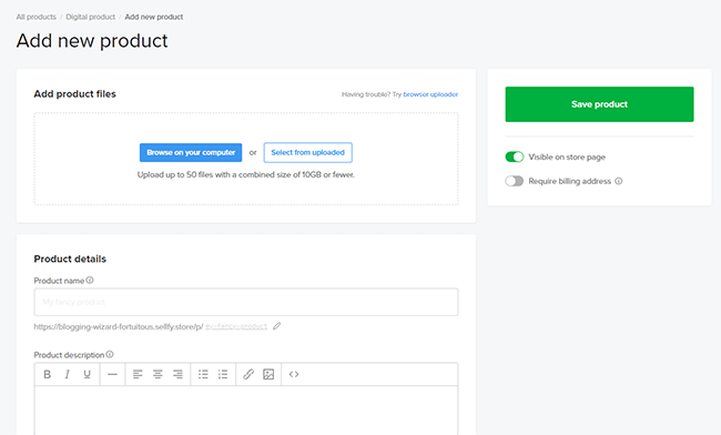 04 Step 2 - save product