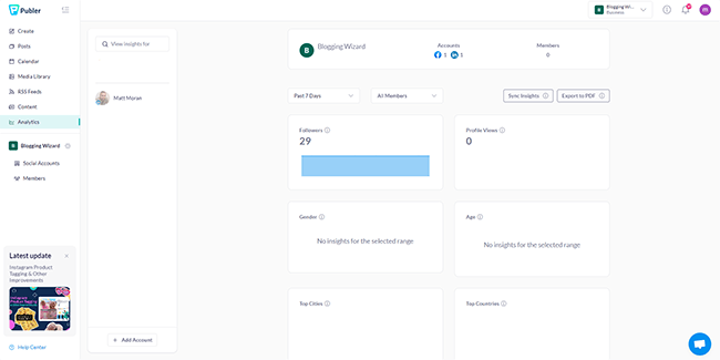 04 workspaces dashboard