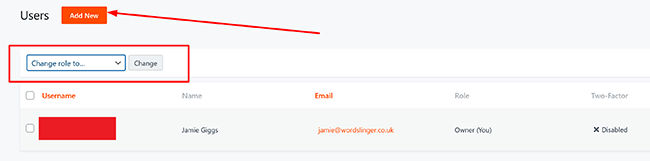 05 sites drop down box