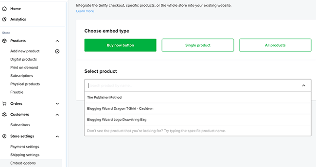 06 Step 3 - Buy now button