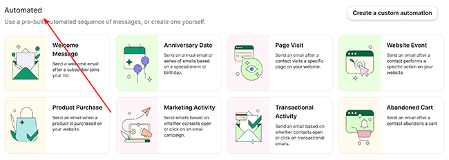 07 campaigns pre built automated sequences