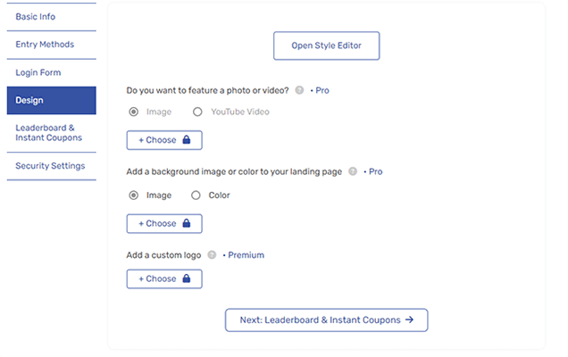 07 Widget design editor - design