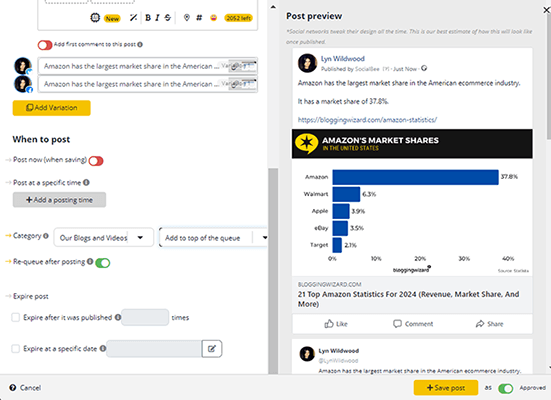 08 Adding a post - new post