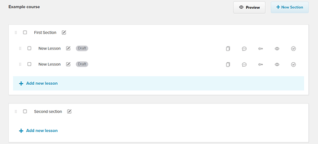 08 course creator sections