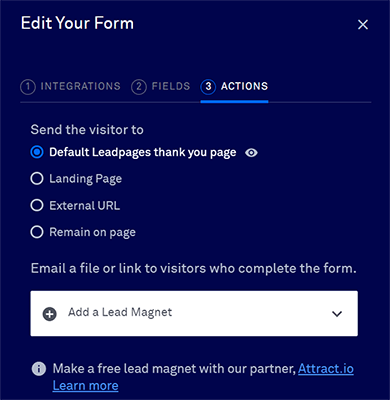 08 Lead generation - Action