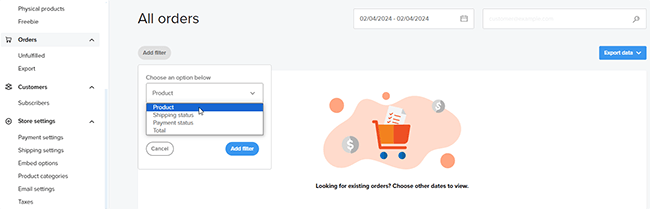 08 Orders - transactions