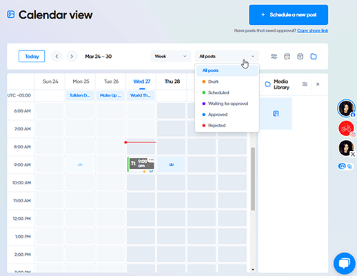 08 publishing - calendar view