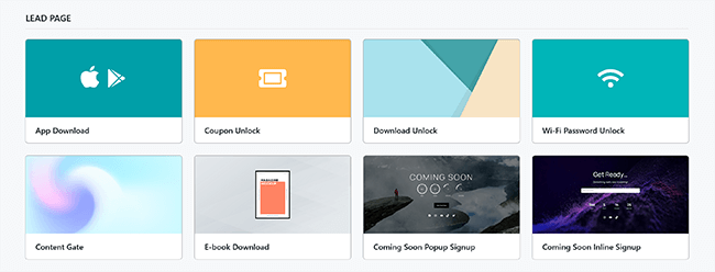 10 customizable templates types
