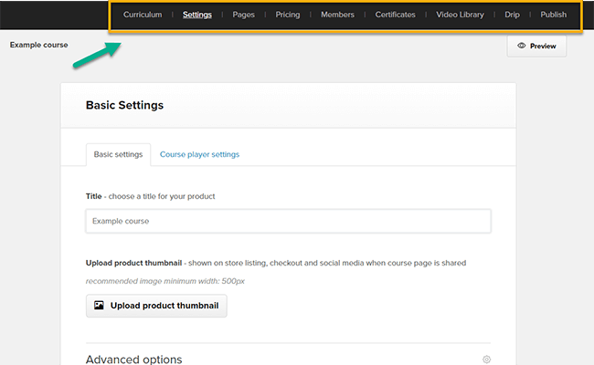 11 course creator schedules