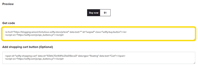 11 Step 5 - Get code