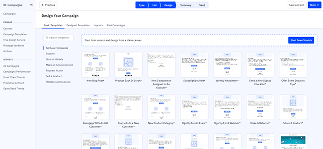 12 campaigns design email