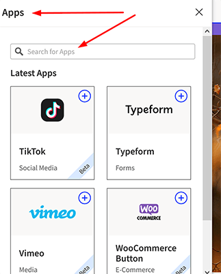 12 Landing page builder - Apps