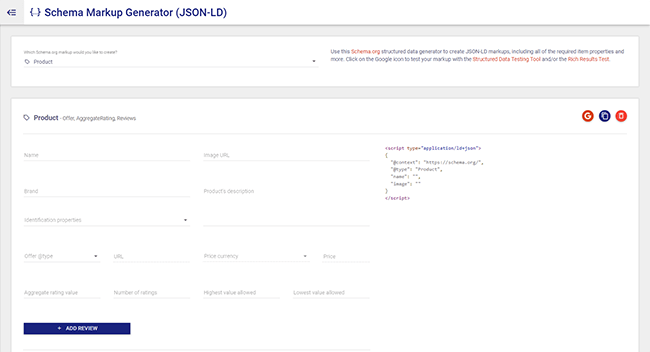 12 Technical SEO’s Schema Markup Generator