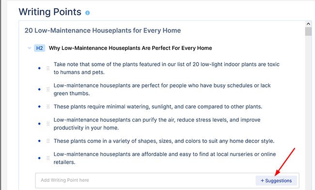 13 cruise mode generate writing points