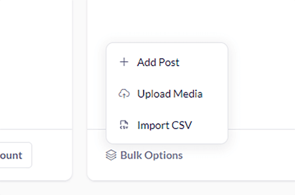 13 social media scheduler bulk options