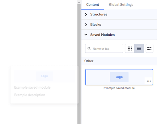 14 campaigns saved modules