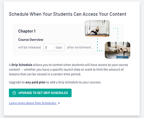 14 drip schedule drip tab