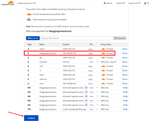14 Verify DNS records