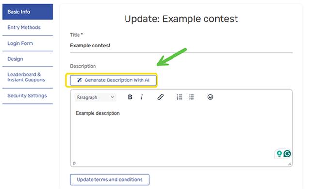 15 AI Description Generator - generate
